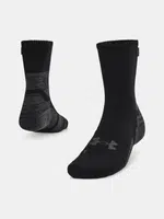 Under Armour Ponožky UA ArmourDry Run Wool-BLK - unisex