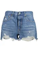 Levi&#039;s Modré dámské džínové kraťasy Levi&#039;s® - Dámské
