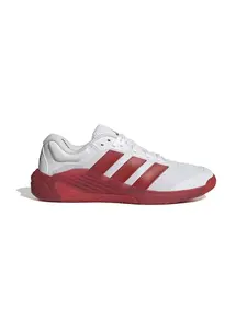 ADIDAS PERFORMANCE Športová obuv 'DROPSET 4 POWER'  tmavočervená / biela