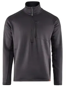 Grundéns termoprádlo grundies thermal 1/2 zip black - m