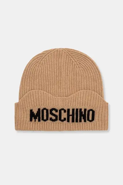 Moschino  čiapka dámska s vlnou