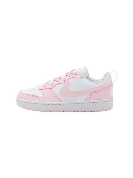 NIKE Tenisky 'Court Borough'  ružová / biela
