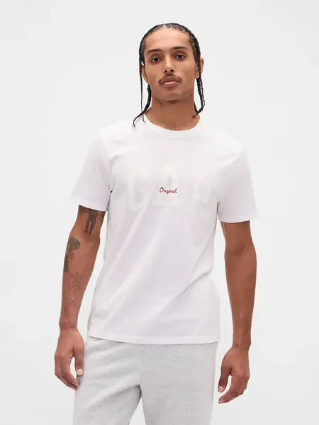 GAP Tričko s logem - Pánské