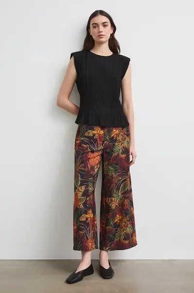 Medicine nohavice culottes dámske s viskózou