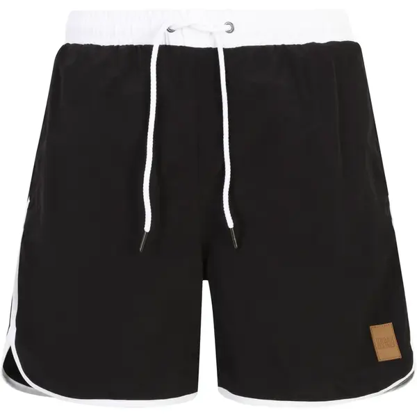 Retro plavky blk/wht