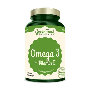 GreenFood Nutrition Omega 3 + vit E 120cps