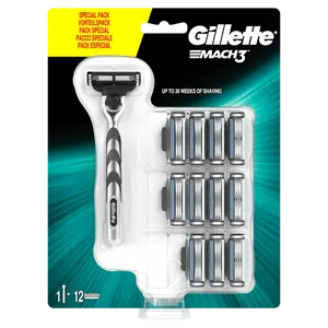 Gillette Mach3 Special Pack Strojcek + 12nh
