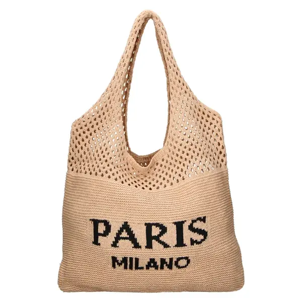 Dámska kabelka cez rameno béžová - Firenze Paris