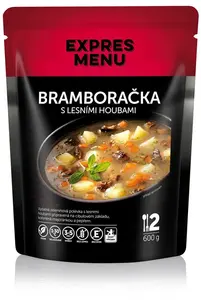 Expres menu bramboračka s lesními houbami 600 g