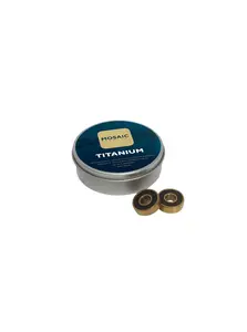Mosaic ložiska Titanium Gold Black Super Titanium 1 Abec 7 608 | Velikost skate 608