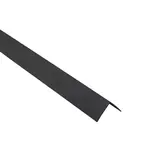 Profil uholníkový PCV čierny 25x25x1.1mm 2.75m