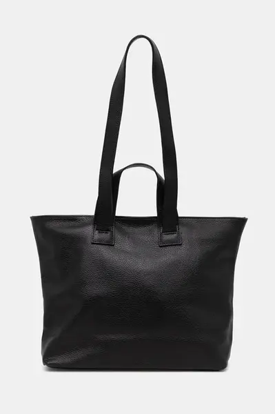 Kožená kabelka Answear.LAB černá barva