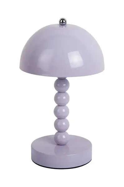 Bezdrátová stolní LED lampa Leitmotiv Bubbles LED fialová barva