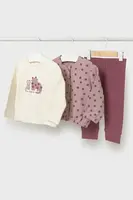 Kojenecká sada Mayoral růžová barva, 2743