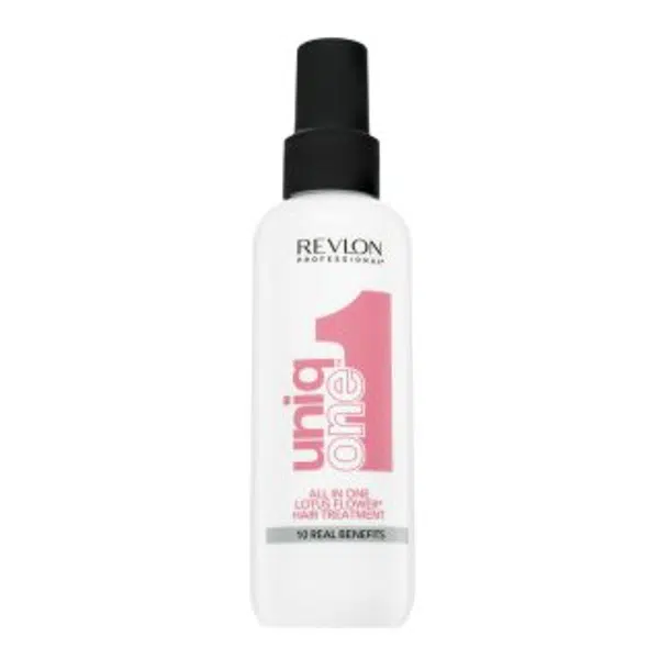 Revlon Professional Uniq One All In One Lotus Flower Treatment posilující bezoplachový sprej pro poškozené vlasy 150 ml