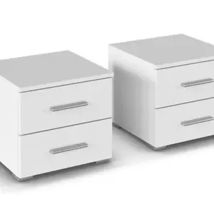 Set nočních stolků (2 ks) Isotta, bílé