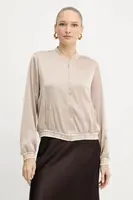 Mikina Liu Jo dámská, béžová barva, hladká, TF5191.T004A