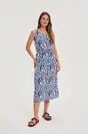 Marisse Blue Viscose Dress
