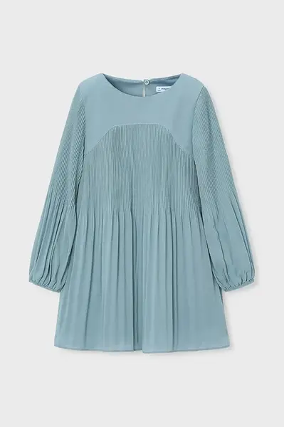 Šaty Mayoral zelená barva, mini, 4922