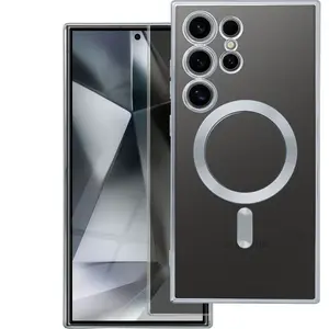 Zadní kryt ELECTRO MAG COVER case s MagSafe pro Samsung Galaxy S25 Edge, silver