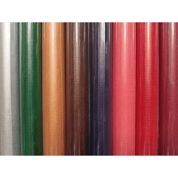 Dárkový balicí papír Sadoch Kraft Dark - 2 x 0,7 m, mix barev