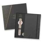 Dárková kazeta Parker se zápisníkem, na 1 pero