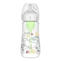 Dr. Brown’s Kojenecká láhev Oceán options+ Wide-Neck 270 ml Anti-colic – 1 ks (WB91009-INT