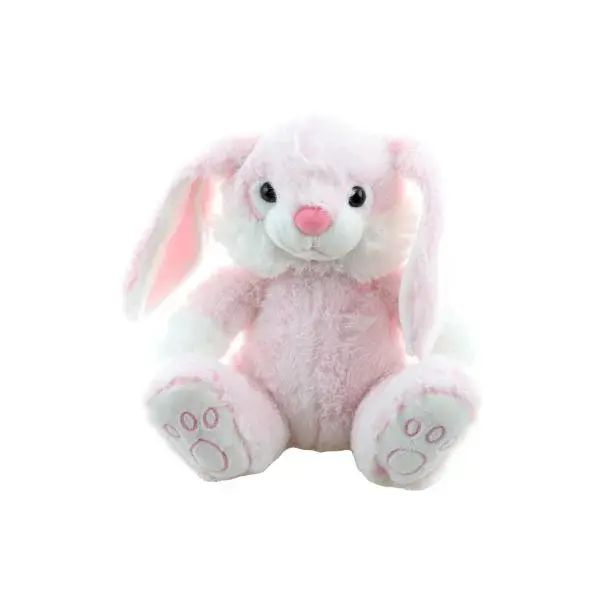 Králík plyšový růžový 23 cm