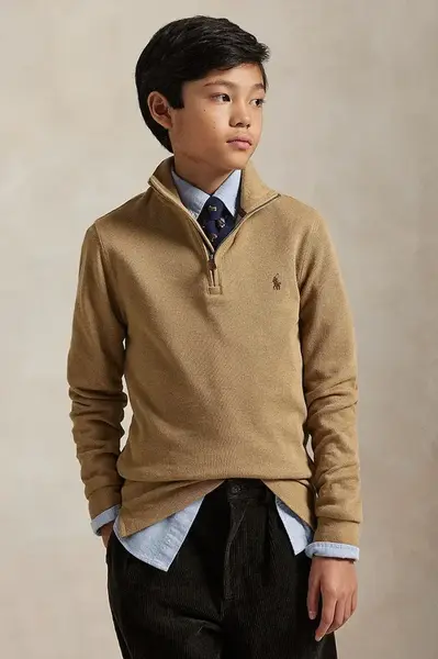 Detská bavlnená mikina Polo Ralph Lauren