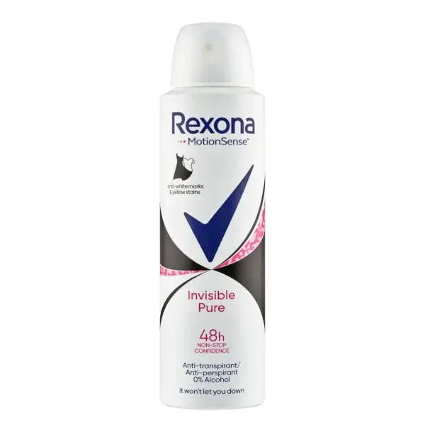 Rexona Antiperspirant ve spreji Motionsense Invisible Pure 150 ml