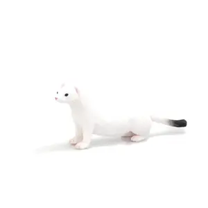 Mojo Lasice hranostaj zimní srst