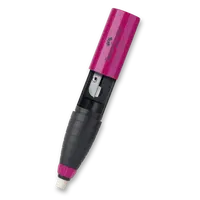 Ořezávátko Faber-Castell se stěrací pryží - mix barev