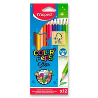 Pastelky Maped Color'Peps - 12 barev