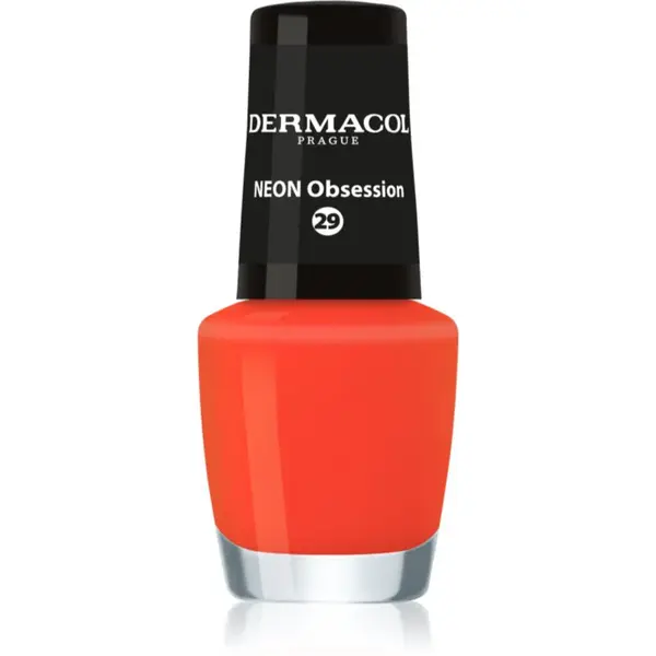 Dermacol Neon neonový lak na nehty odstín 29 Obsession 5 ml