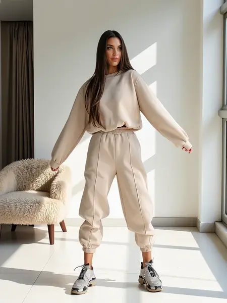 Resti Women's Cotton Tracksuit Set