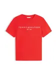 TOMMY HILFIGER Tričko  červená / biela