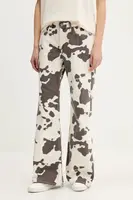 Bavlněné džíny Abercrombie & Fitch dámské, medium waist, KI155-5526