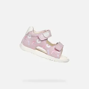 Girls First Steps Geox Macchia Pink - Girls