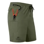Giants fishing kraťasy shorts quick dry uv50+ olive green - m