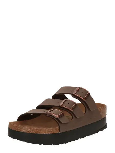 BIRKENSTOCK Šľapky 'Florida III'  hnedá