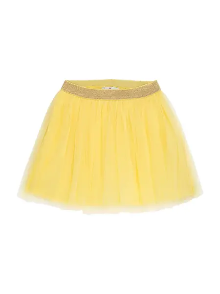 Danamade Sukňa  žltá / zlatá