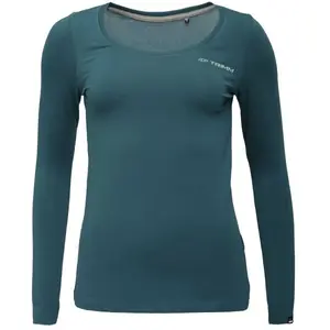 TRIMM BRAVE LADY Dámske tričko s dlhým rukávom, tyrkysová, veľkosť