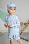Dětský koupací set Jamiks SALIDO I tyrkysová barva, JLH093