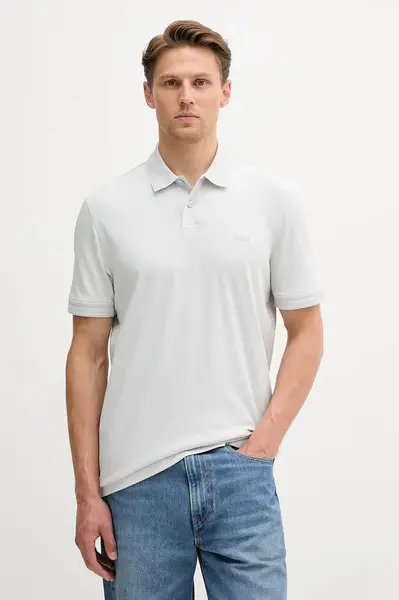 BOSS Orange  Bavlněné polo tričko  Pe_Interlock