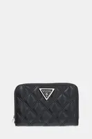 Peněženka Guess GIULLY černá barva, SWQG87 48140