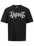 Tapout Tričko 'Simply Believe'  čierna / biela