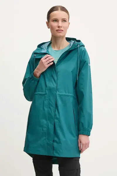 Outdoorová bunda Columbia Splash Side II zelená barva, 2116421