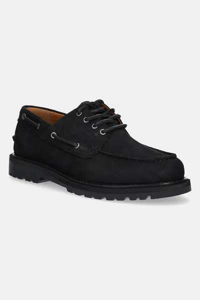 Nubukové polobotky Vagabond Shoemakers JAY černá barva, 5977-050-20