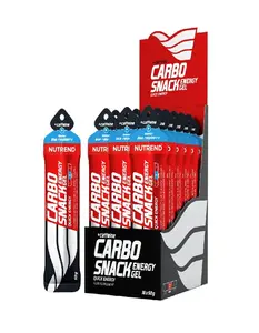 Nutrend Carbosnack with Caffeine modrá malina sáček 50 g