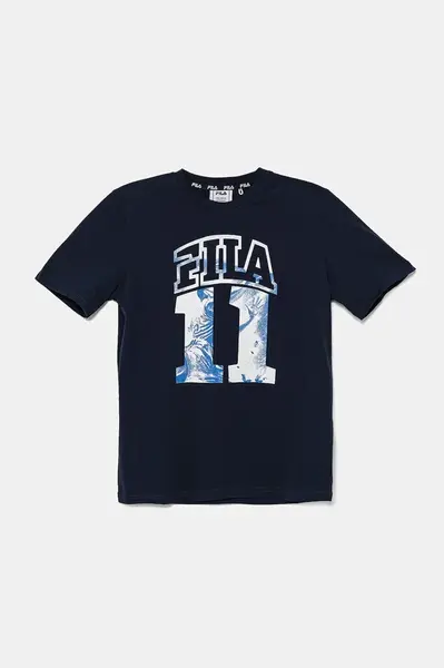 Dětské bavlněné tričko Fila ILLERRIEDEN